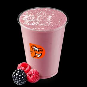 Молочный коктейль Ежевика-малина
