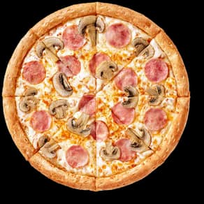 Ветчина и грибы